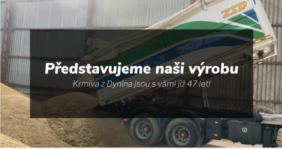 KRMIVA Z DYNÍNA: Představujeme naši výrobu