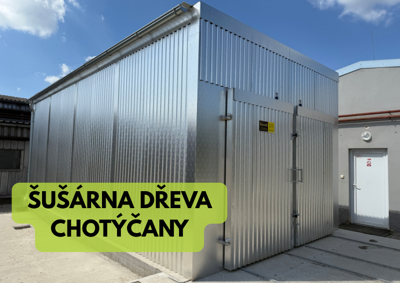 Nová služba v Chotýčanech: profesionální sušení dřeva