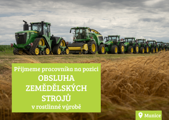 Obsluha zemědělských strojů v rostlinné výrobě